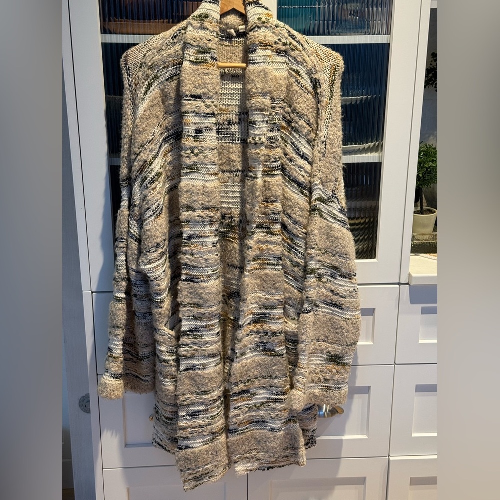 Anthropologie “Moth”, wool blend cardigan